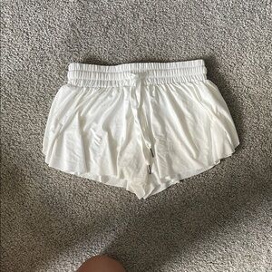 White Drawstring Shorts
